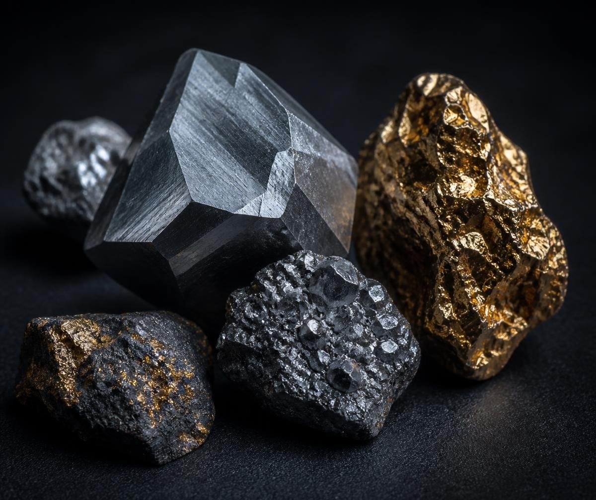 A curated selection of metallic mineral resources